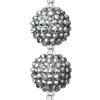 Coupon 🛒 12 Pack: Silver Acrylic Faceted Round Beads, 20mm by Bead Landing™ ❤️