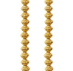 Outlet 👏 12 Pack: Gold Spot Rondelle Beads, 6mm by Bead Landing™ 💯
