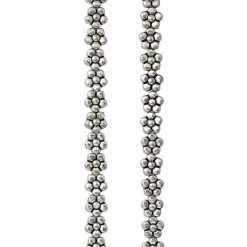 Deals Bead Landing Store 16 New 🌟 12 Pack: Silver Plated Flower Beads, 7mm by Bead Landing™ 👏