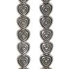 Best reviews of ⌛ 12 Pack: Silver Plated Carved Heart Beads, 6mm by Bead Landing™ 🎁