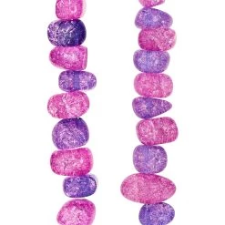 Best Sale ⭐ 12 Pack: Amethyst Crackle Quartz Nugget Beads, 15mm by Bead Landing™ 🔔