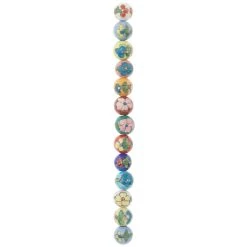 Cheap ✨ 12 Pack: Multicolor Ceramic Flower Design Round Beads, 14mm by Bead Landing™ ✔️ 10 Cheap ✨ 12 Pack: Multicolor Ceramic Flower Design Round Beads, 14mm by Bead Landing™ ✔️ -Deals Bead Landing Store MP265374 30