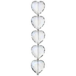 Buy 😍 12 Pack: Crystal Heart Glass Beads, 22mm by Bead Landing™ 🤩 -Deals Bead Landing Store MP290776 30
