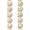 Wholesale ✨ 12 Packs: 22 ct. (264 total) White Reconstituted Stone Skull Beads, 15mm by Bead Landing™ 🔥