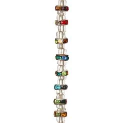 Budget 🧨 12 Pack: Multicolor Rhinestone Rondelle Beads, 6mm by Bead Landing™ ⌛