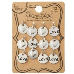 Deals ๐ 12 Packs: 12 ct. (144 total) Rhodium Reverse Heart Charms by Bead Landing™ ๐ 7 Deals ๐ 12 Packs: 12 ct. (144 total) Rhodium Reverse Heart Charms by Bead Landing™ ๐ -Deals Bead Landing Store MP316358 30