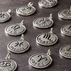 Brand new 👏 12 Packs: 12 ct. (144 total) Charmalong™ Rhodium Zodiac Charms by Bead Landing™ ⭐ -Deals Bead Landing Store MP316454 20