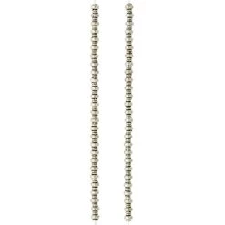 Outlet ✔️ 12 Pack: Silver Plated Smooth Rondelle Beads, 4mm by Bead Landing™ ⭐ -Deals Bead Landing Store MP320822 30