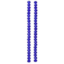 Wholesale ⭐ 12 Pack: Sapphire Glass Rondelle Beads, 8mm by Bead Landing™ 👏 -Deals Bead Landing Store MP321947 30