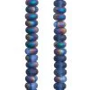 Discount 🔔 12 Pack: Blue Rondelle AB Glass Beads, 6mm by Bead Landing™ 🤩 -Deals Bead Landing Store MP322016 31