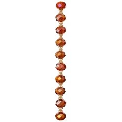 Promo 🔔 12 Pack: Amber Faceted Glass Rondelle Beads, 14mm by Bead Landing™ 💯 -Deals Bead Landing Store MP322172 30