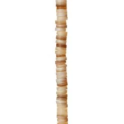 Buy 👍 12 Pack: White Shell Rondel Beads, 7mm by Bead Landing™ 🔥