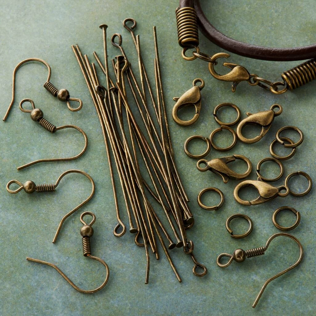 Top 10 ๐ 12 Packs: 100 ct. (1,200 total) Oxidized Gold Findings by Bead Landing™ โ 4 Top 10 ๐ 12 Packs: 100 ct. (1,200 total) Oxidized Gold Findings by Bead Landing™ โ - Image 2