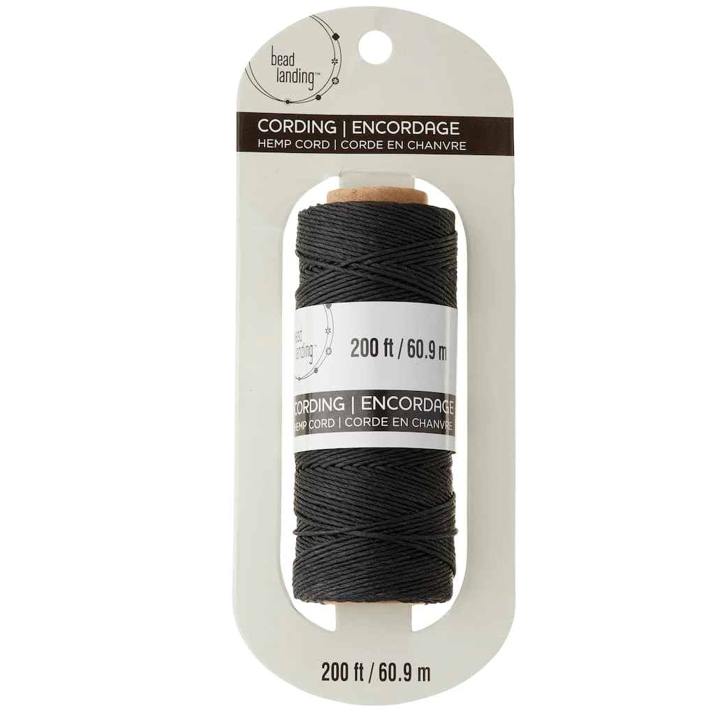 Cheap 🎉 12 Pack: 20lb. Black Hemp Cord Spool by Bead Landing™ ⭐ 3 Cheap 🎉 12 Pack: 20lb. Black Hemp Cord Spool by Bead Landing™ ⭐