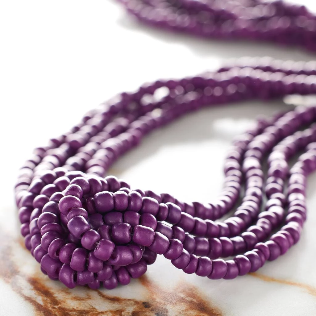 Discount 😉 12 Pack: Purple Glass Medium Rondelle Seed Beads, 6/0 by Bead Landing™ ✨ 4 Discount 😉 12 Pack: Purple Glass Medium Rondelle Seed Beads, 6/0 by Bead Landing™ ✨ - Image 2