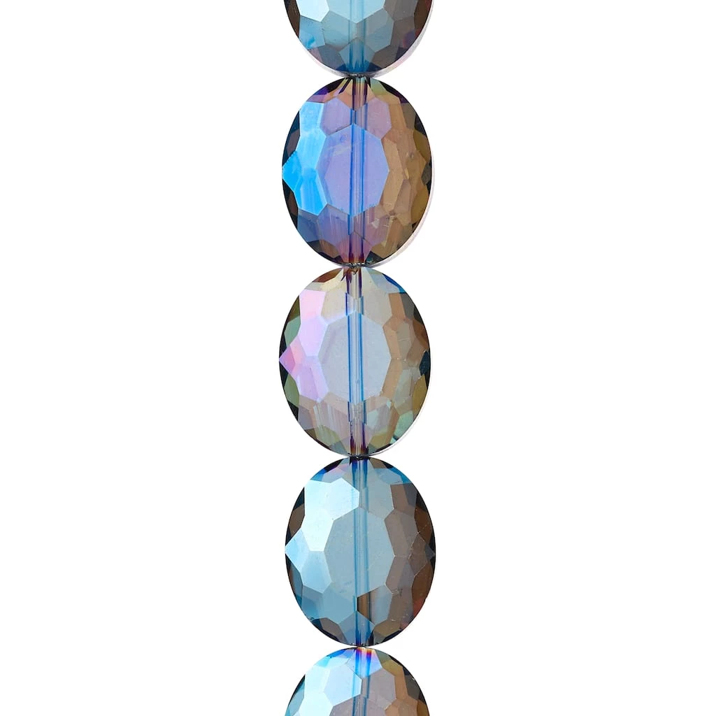 Best deal 😉 12 Packs: 9 ct. (108 total) Blue Glass Faceted Oval Beads, 20mm by Bead Landing™ ✔️ 3 Best deal 😉 12 Packs: 9 ct. (108 total) Blue Glass Faceted Oval Beads, 20mm by Bead Landing™ ✔️