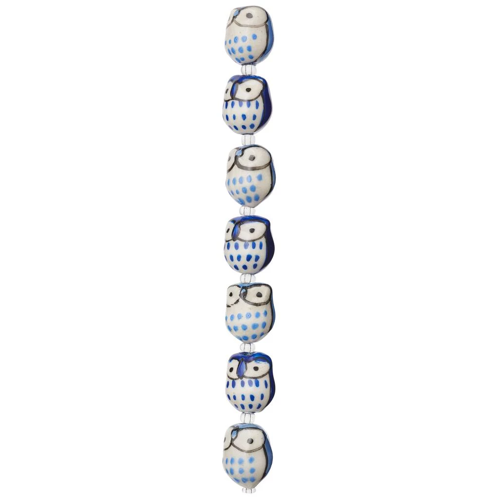Best reviews of 😉 12 Packs: 7 ct. (84 total) Blue Mix Ceramic Owl Beads, 15mm by Bead Landing™ ✨ 5 Best reviews of 😉 12 Packs: 7 ct. (84 total) Blue Mix Ceramic Owl Beads, 15mm by Bead Landing™ ✨ - Image 3