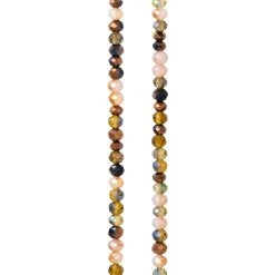 Best deal 🔔 12 Pack: Amber Mix Faceted Glass Rondelle Beads, 3mm by Bead Landing™ ⭐