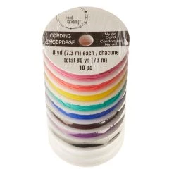 Promo 😍 12 Packs: 10 ct. (120 total) 1mm Nylon Cording Value Pack by Bead Landing™ 🧨