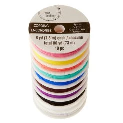 Promo 😍 12 Packs: 10 ct. (120 total) 1mm Nylon Cording Value Pack by Bead Landing™ 🧨 -Deals Bead Landing Store MP393570 31