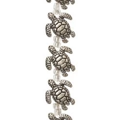 Budget 🥰 12 Packs: 8 ct. (96 total) Silver Metal Sea Turtle Beads, 18mm by Bead Landing™ 🥰