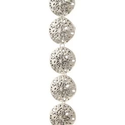 Best reviews of ๐ 12 Packs: 7 ct. (84 total) Silver Sand Dollar Metal Beads, 18mm by Bead Landing™ ๐
