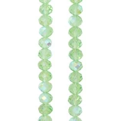 Buy 🎉 12 Pack: Peridot AB Faceted Glass Beads, 10mm by Bead Landing™ ✨