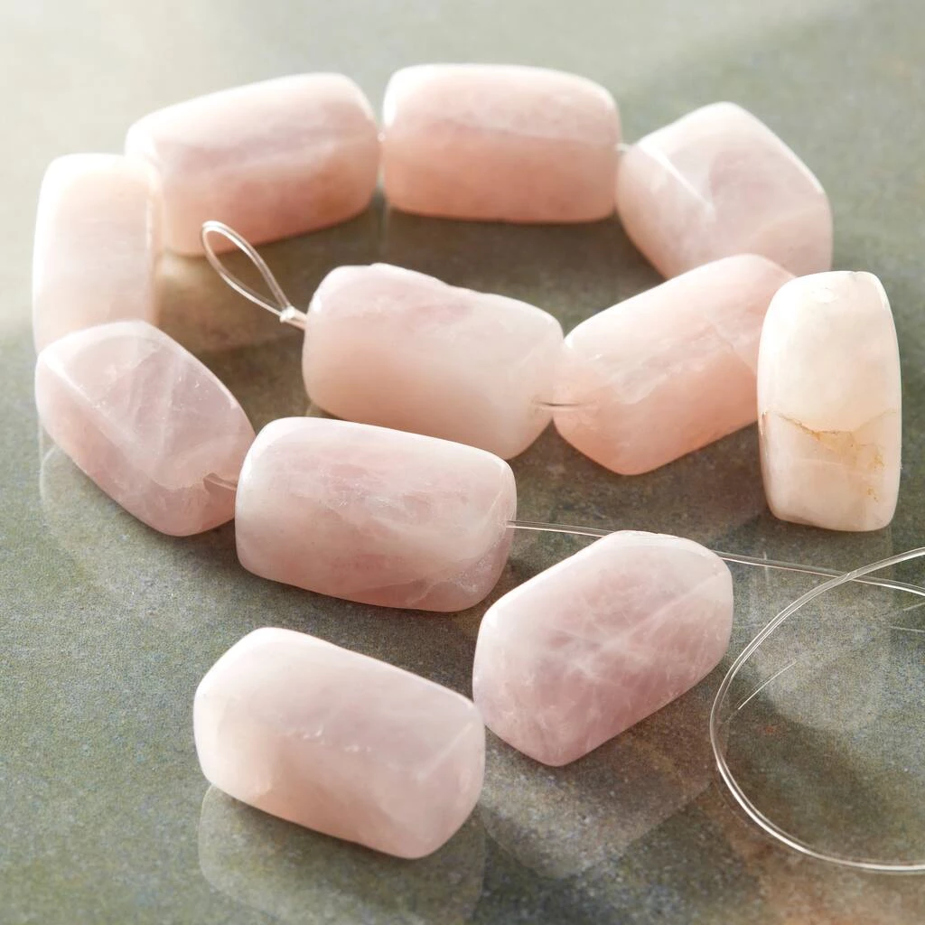 Top 10 โ 12 Pack: Rose Quartz Nugget Beads, 18mm by Bead Landing™ ๐งจ 4 Top 10 โ 12 Pack: Rose Quartz Nugget Beads, 18mm by Bead Landing™ ๐งจ - Image 2