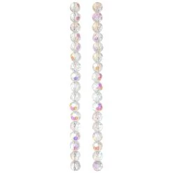 Discount 🔔 12 Pack: Crystal AB Faceted Glass Round Beads, 10mm by Bead Landing™ ✔️ -Deals Bead Landing Store MP402112 30