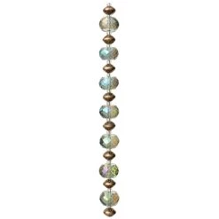 Cheapest 👍 12 Pack: Aqua Metal & Glass Rondelle Beads by Bead Landing™ ✨ -Deals Bead Landing Store MP436627 30