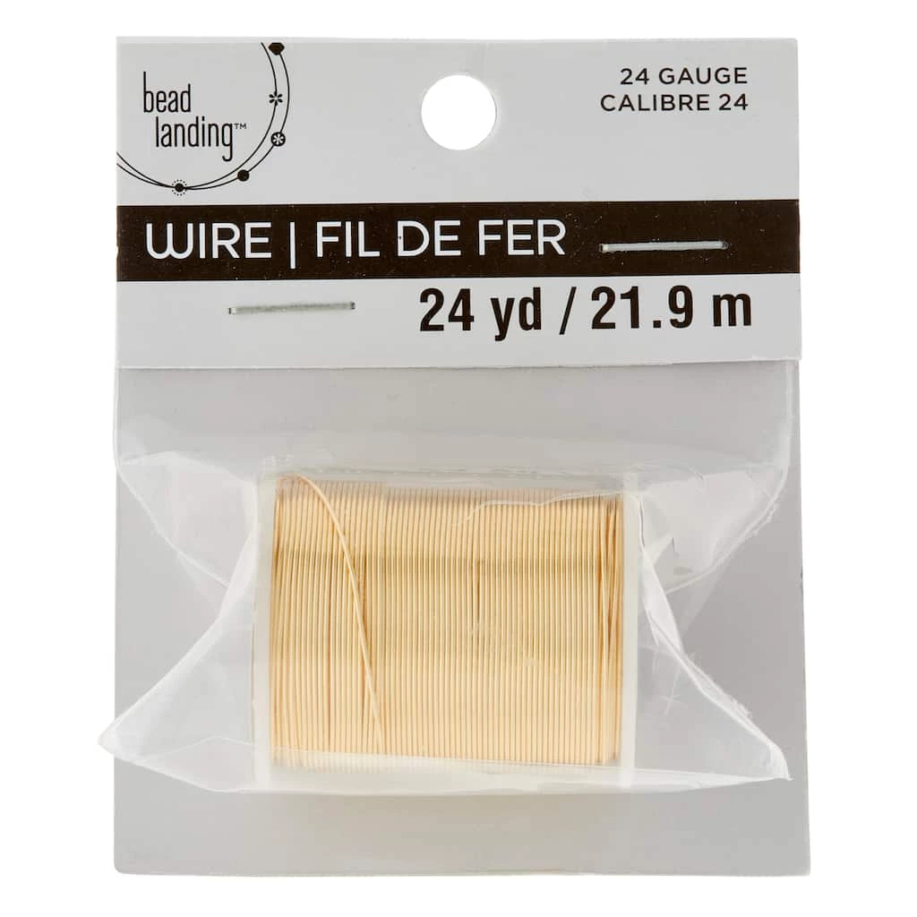 Cheapest ๐ 12 Pack: 24 Gauge Gold Beading Wire by Bead Landing™ โ 3 Cheapest ๐ 12 Pack: 24 Gauge Gold Beading Wire by Bead Landing™ โ