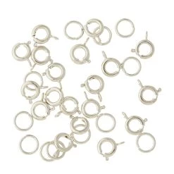 Budget 🔔 12 Packs: 36 ct. (432 total) 7mm Silver Spring Ring Clasps by Bead Landing™ 🌟 -Deals Bead Landing Store MP442967 31