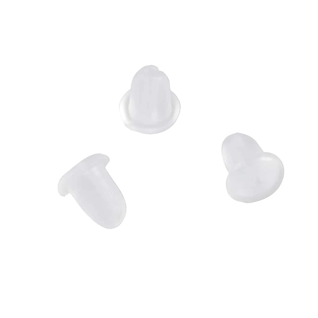 Wholesale 🛒 12 Packs: 170 ct. (2040 total) Plain Plastic Clear Earring Backs by Bead Landing™ ❤️ 5 Wholesale 🛒 12 Packs: 170 ct. (2040 total) Plain Plastic Clear Earring Backs by Bead Landing™ ❤️ - Image 3
