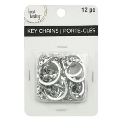 Best deal 🔥 12 Packs: 12 ct. (144 total) Rhodium Snake Keychains by Bead Landing™ 👍