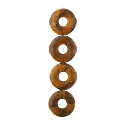 Flash Sale 🛒 12 Pack: Tiger Eye Loop Beads, 30mm by Bead Landing™ 👍 -Deals Bead Landing Store MP464239 30