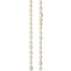 Buy 👍 12 Pack: White Pearl Oval Bead, 9mm by Bead Landing™ 😉 -Deals Bead Landing Store MP467348 30