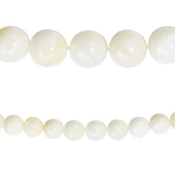 Flash Sale 👏 12 Pack: White Shell Round Beads, 8mm by Bead Landing™ 😍