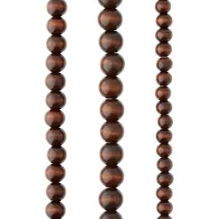 Top 10 😀 12 Pack: Brown Wood Round Beads by Bead Landing™ ✨