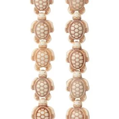 Discount 😍 12 Pack: White & Green Reconstituted Stone Tortoise Beads, 18mm by Bead Landing™ 🎁