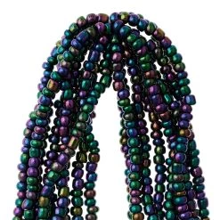 New 👍 12 Pack: Black Iridescent Glass Seed Beads, 6/0 by Bead Landing™ ✔️ -Deals Bead Landing Store MP471918 31