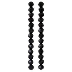 New 👍 12 Pack: Black Glass Faceted Round Beads, 10mm by Bead Landing™ 👍 -Deals Bead Landing Store MP471940 30