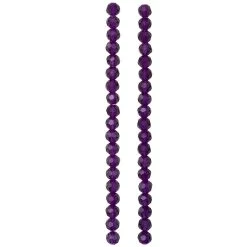 Outlet 💯 12 Pack: Purple Glass Faceted Round Beads, 6mm by Bead Landing™ 👏 -Deals Bead Landing Store MP471947 30