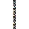 Brand new ⭐ 12 Pack: Black Aurora Borealis Striped Glass Faceted Rondelle Beads, 8mm by Bead Landing™ 🎁 -Deals Bead Landing Store MP471960 31