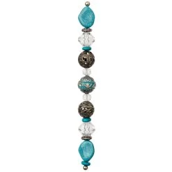 Best deal 😀 12 Pack: Clear & Blue Turquoise Strung Beads By Bead Landing™ 🎉 -Deals Bead Landing Store MP473480 30