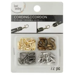 Outlet ๐ 12 Packs: 72 ct. (864 total) Cording D-Rings by Bead Landing™ ๐ 8 Outlet ๐ 12 Packs: 72 ct. (864 total) Cording D-Rings by Bead Landing™ ๐ -Deals Bead Landing Store MP480963 30