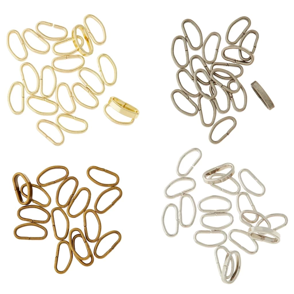 Outlet ๐ 12 Packs: 72 ct. (864 total) Cording D-Rings by Bead Landing™ ๐ 6 Outlet ๐ 12 Packs: 72 ct. (864 total) Cording D-Rings by Bead Landing™ ๐ - Image 4