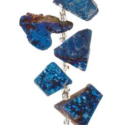 Outlet ✔️ 12 Pack: Blue Iridescent Druzy Agate Chunks by Bead Landing™ 🛒 -Deals Bead Landing Store MP484393 31