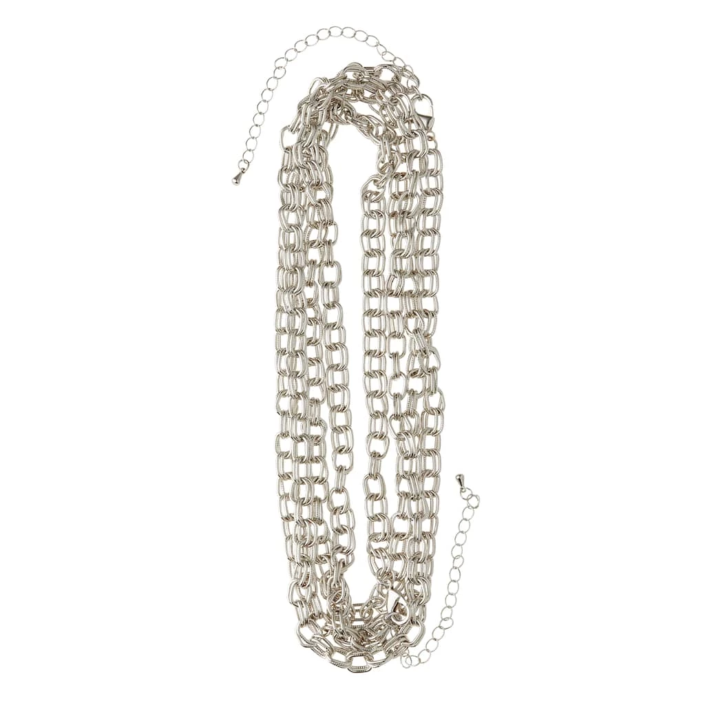 Cheapest ๐ 12 Packs: 2 ct. (24 total) 30" Textured Double Link Chain Necklaces by Bead Landing™ ๐ 3 Cheapest ๐ 12 Packs: 2 ct. (24 total) 30" Textured Double Link Chain Necklaces by Bead Landing™ ๐