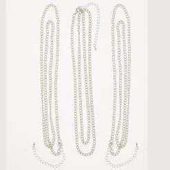 Coupon 🧨 12 Packs: 3 ct. (36 total) 30" Rhodium Curb Chain Necklaces by Bead Landing™ ✔️