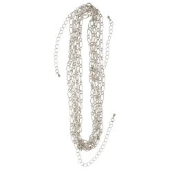 Best Sale 😀 12 Packs: 3 ct. (36 total) 24" Rhodium Figaro Chain Necklaces by Bead Landing™ 💯